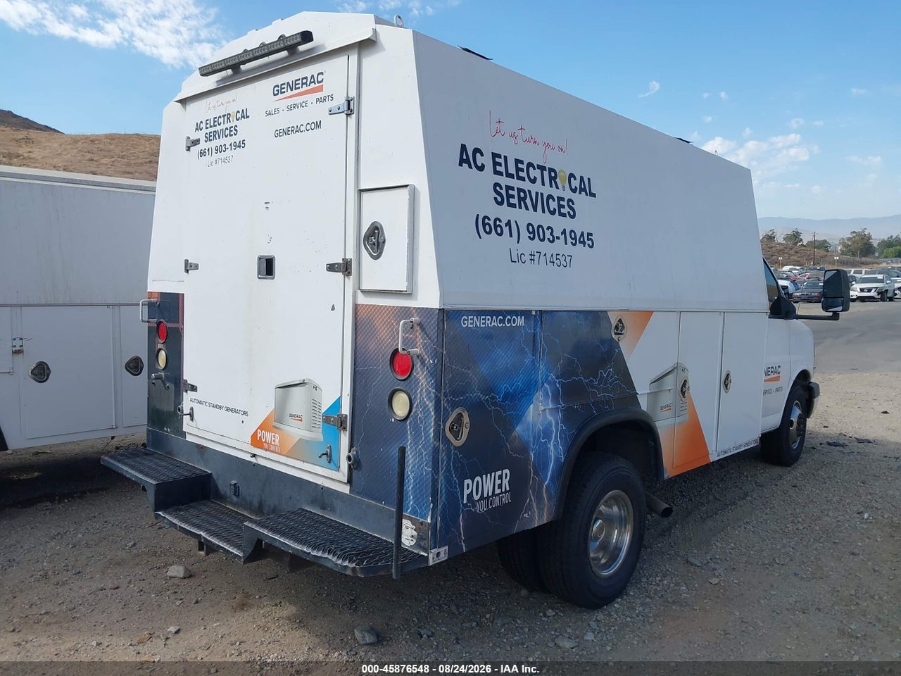2006 GMC SAVANA CUTAWAY WORK VAN · 4/4