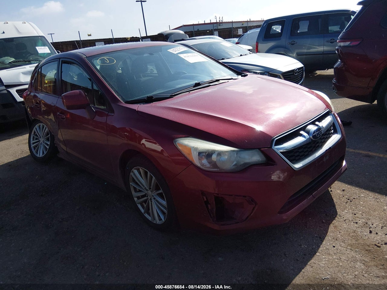 JF1GPAD61DG****** · 2013 SUBARU IMPREZA 2.0I PREMIUM