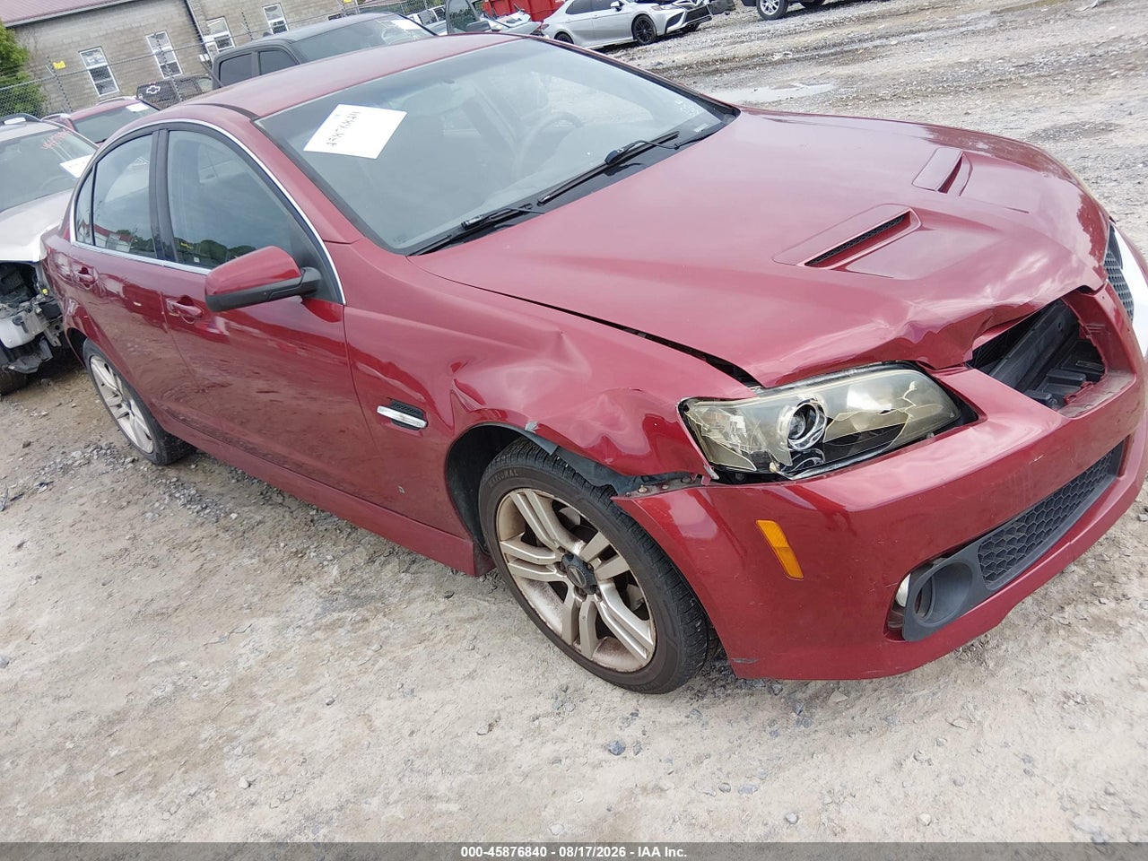 2009 PONTIAC G8