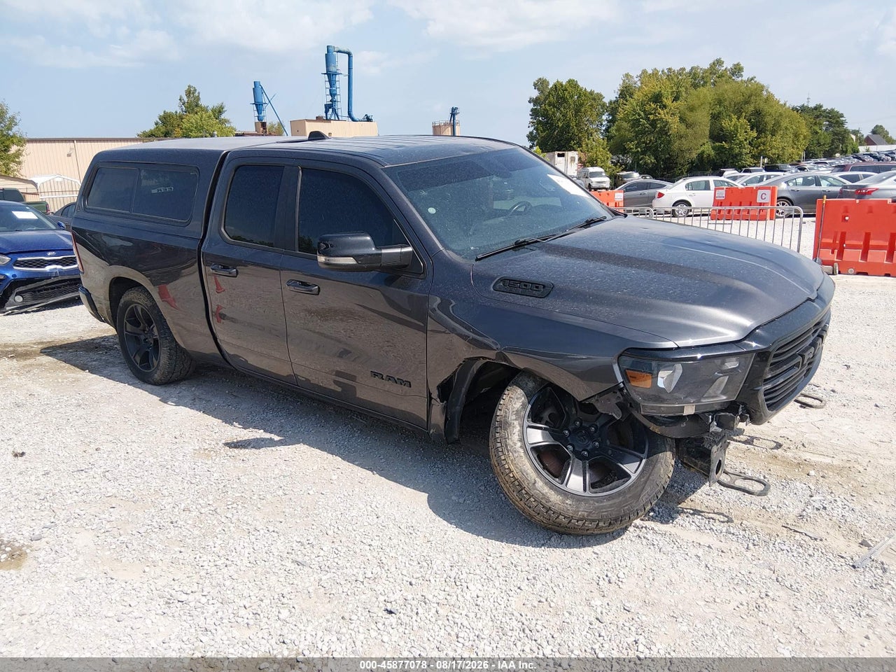 1C6SRFBT3MN****** · 2021 RAM 1500 BIG HORN  4X4 6'4 BOX