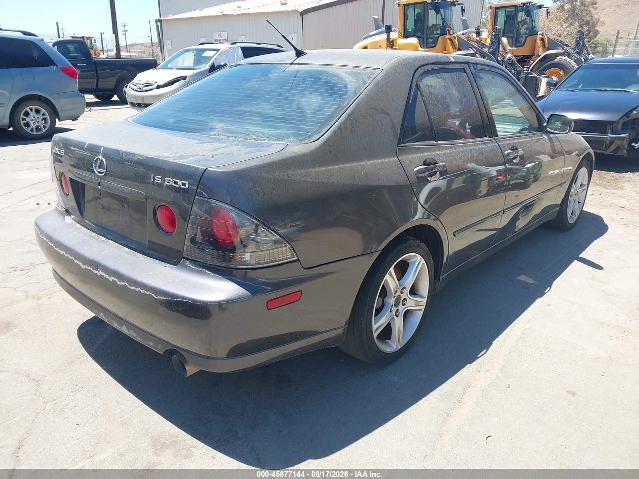 JTHBD192330****** · 2003 LEXUS IS 300   · 4/11
