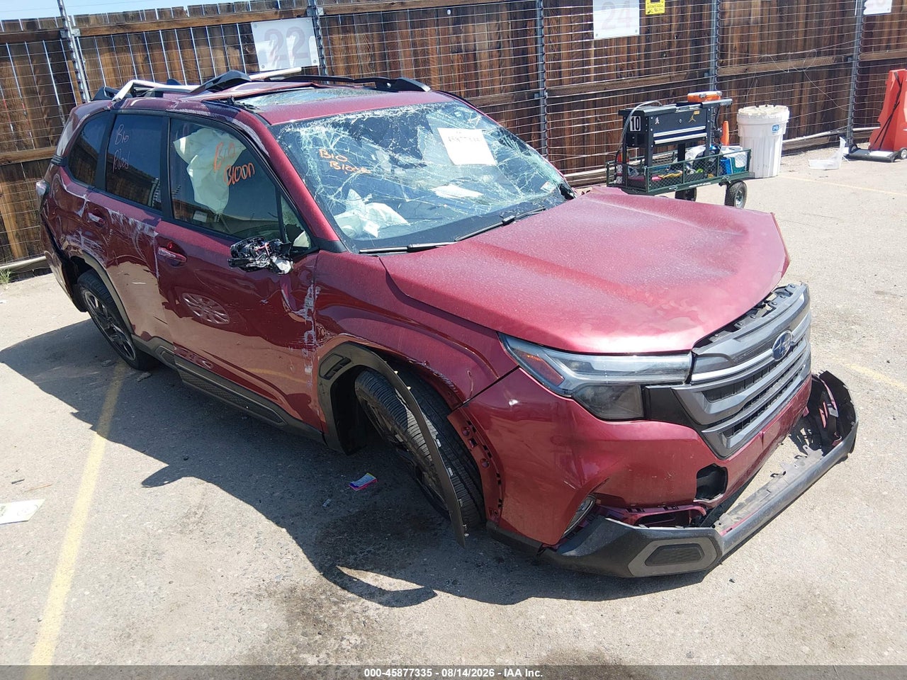 JF2SLDRC9SH****** · 2025 SUBARU FORESTER LIMITED