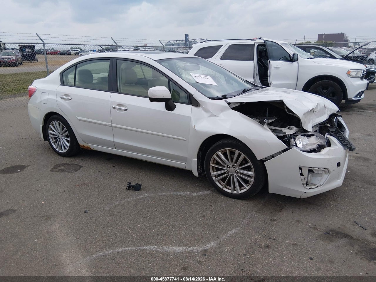 JF1GJAH61CH****** · 2012 SUBARU IMPREZA 2.0I LIMITED