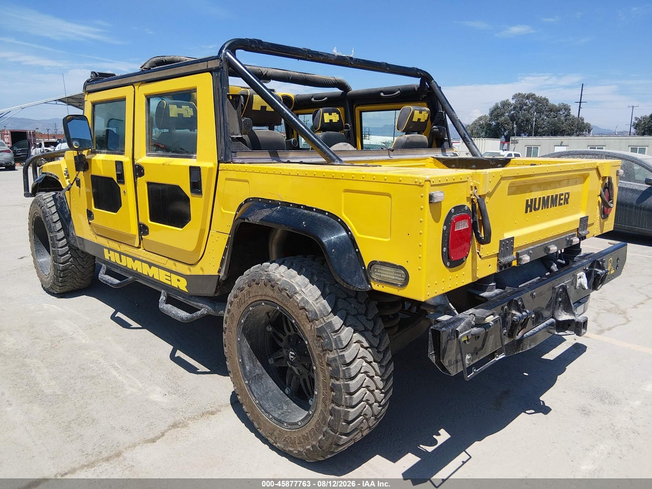 2000 AM GENERAL HUMMER OPEN TOP · 3/4