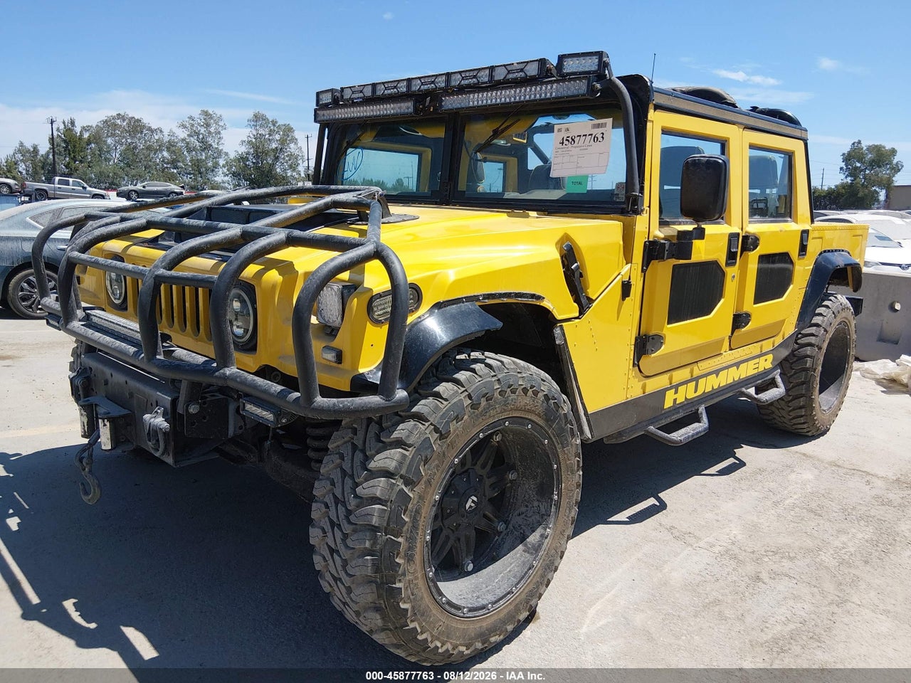 2000 AM GENERAL HUMMER OPEN TOP · 2/4