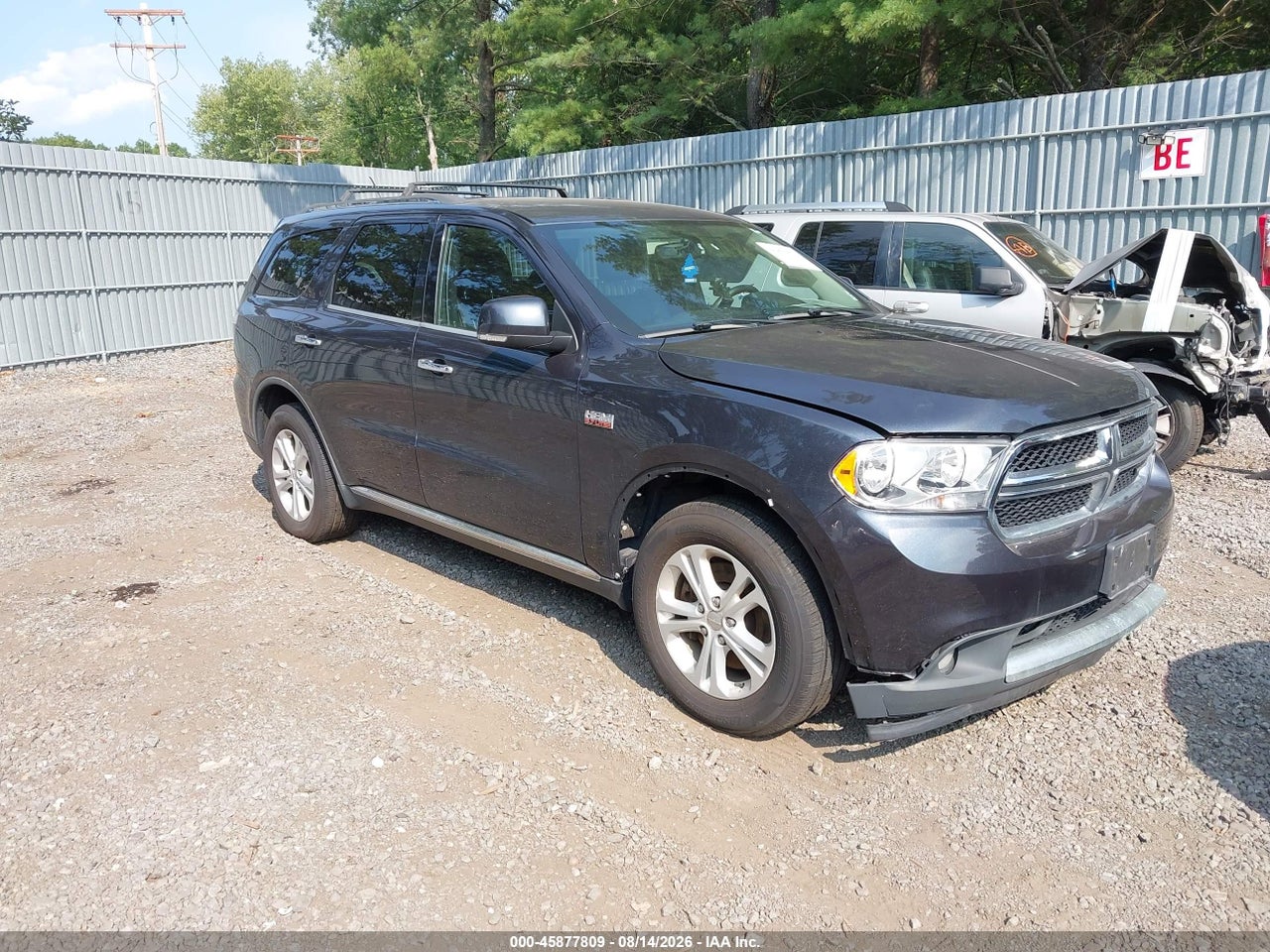 1C4SDJDT6DC****** · 2013 DODGE DURANGO CREW