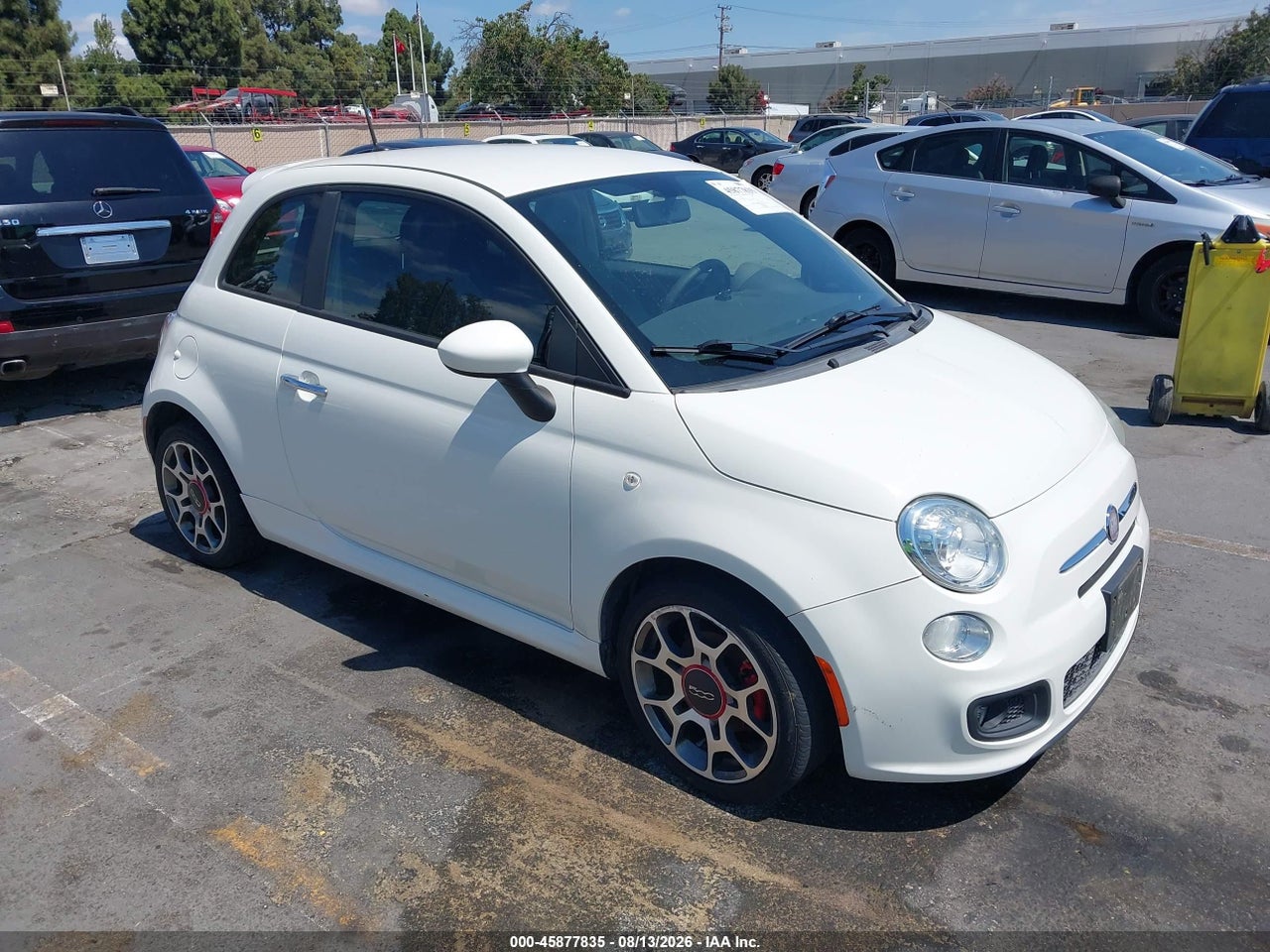 3C3CFFBR4CT****** · 2012 FIAT 500 SPORT