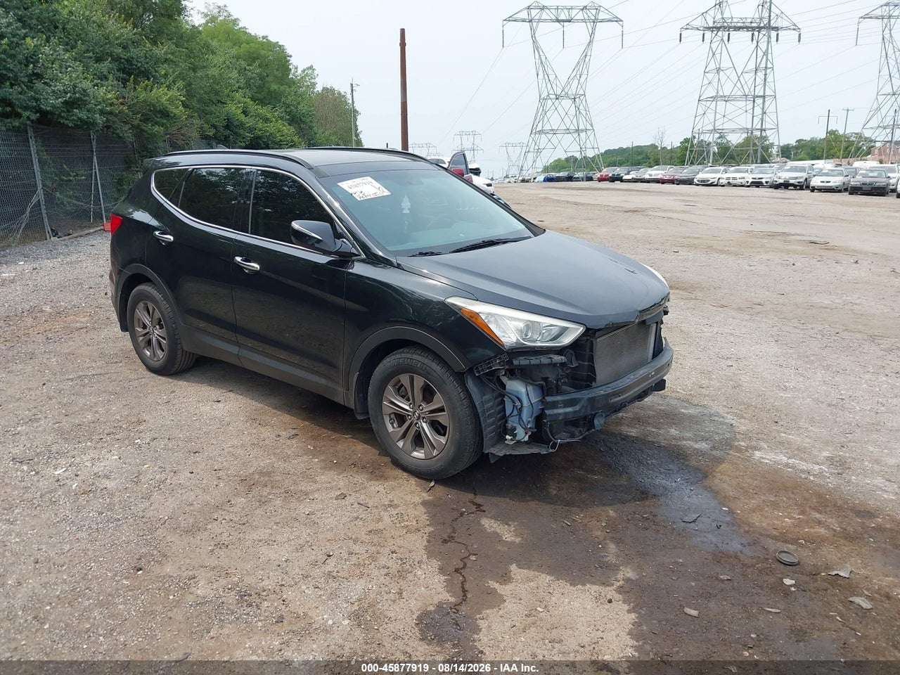 5XYZUDLB4EG****** · 2014 HYUNDAI SANTA FE SPORT 2.4L