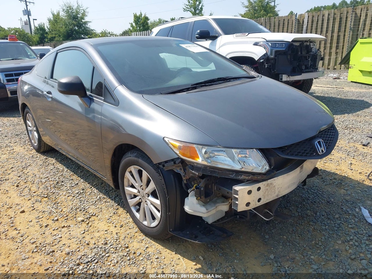 2HGFG3B84CH****** · 2012 HONDA CIVIC EX