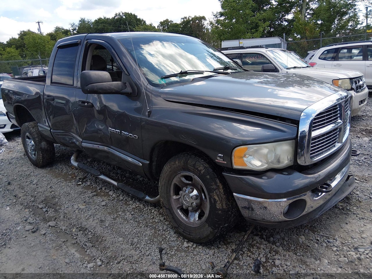 3D7KU28C34G****** · 2004 DODGE RAM 2500 SLT/LARAMIE
