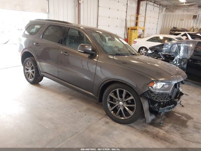1C4RDJDG0HC****** · 2017 DODGE DURANGO GT AWD