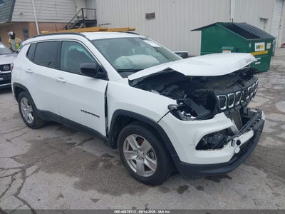 3C4NJCBB6NT****** · 2022 JEEP COMPASS LATITUDE FWD