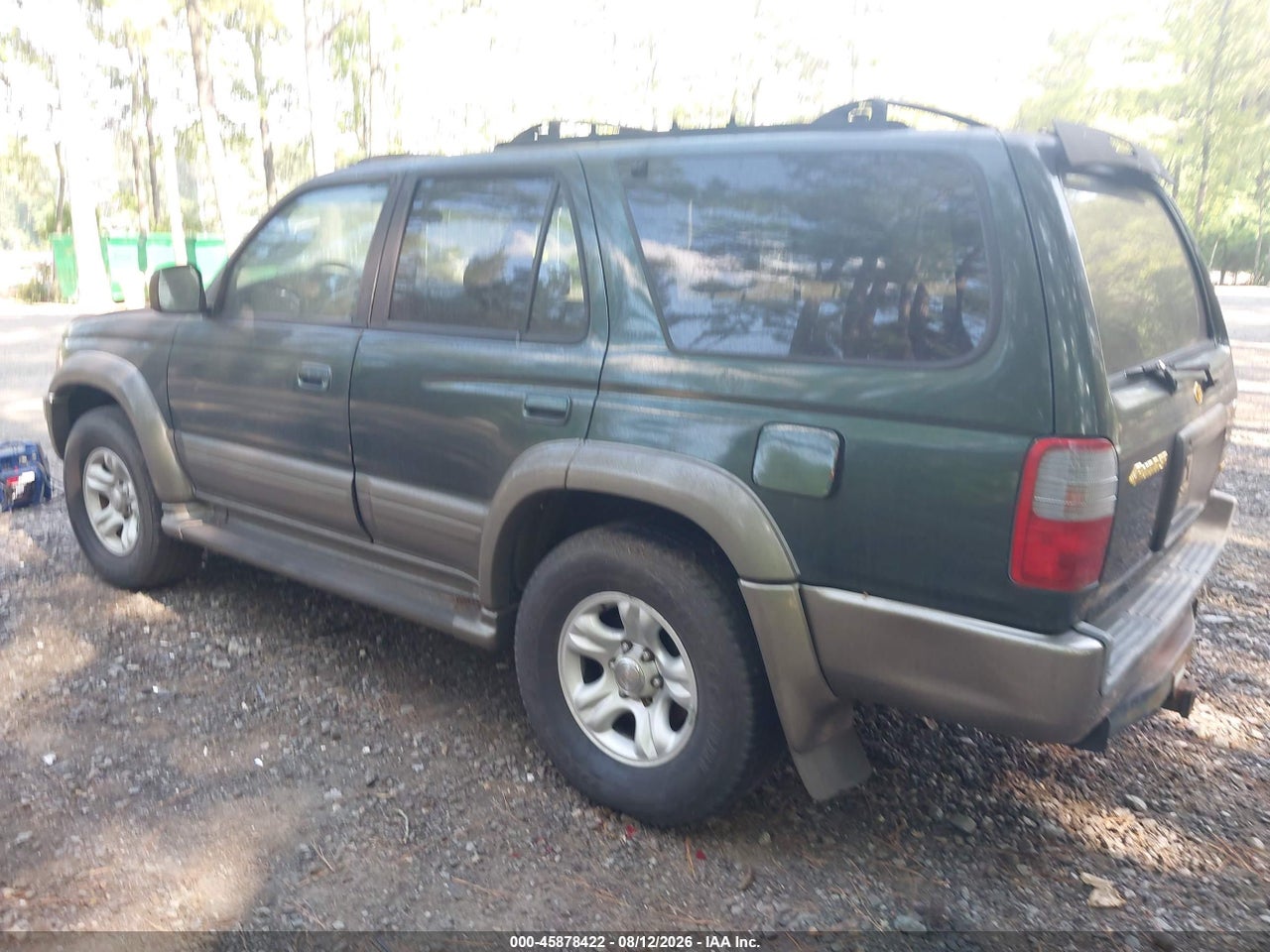 JT3HN87R0Y0****** · 2000 TOYOTA 4RUNNER LIMITED V6 · 3/10