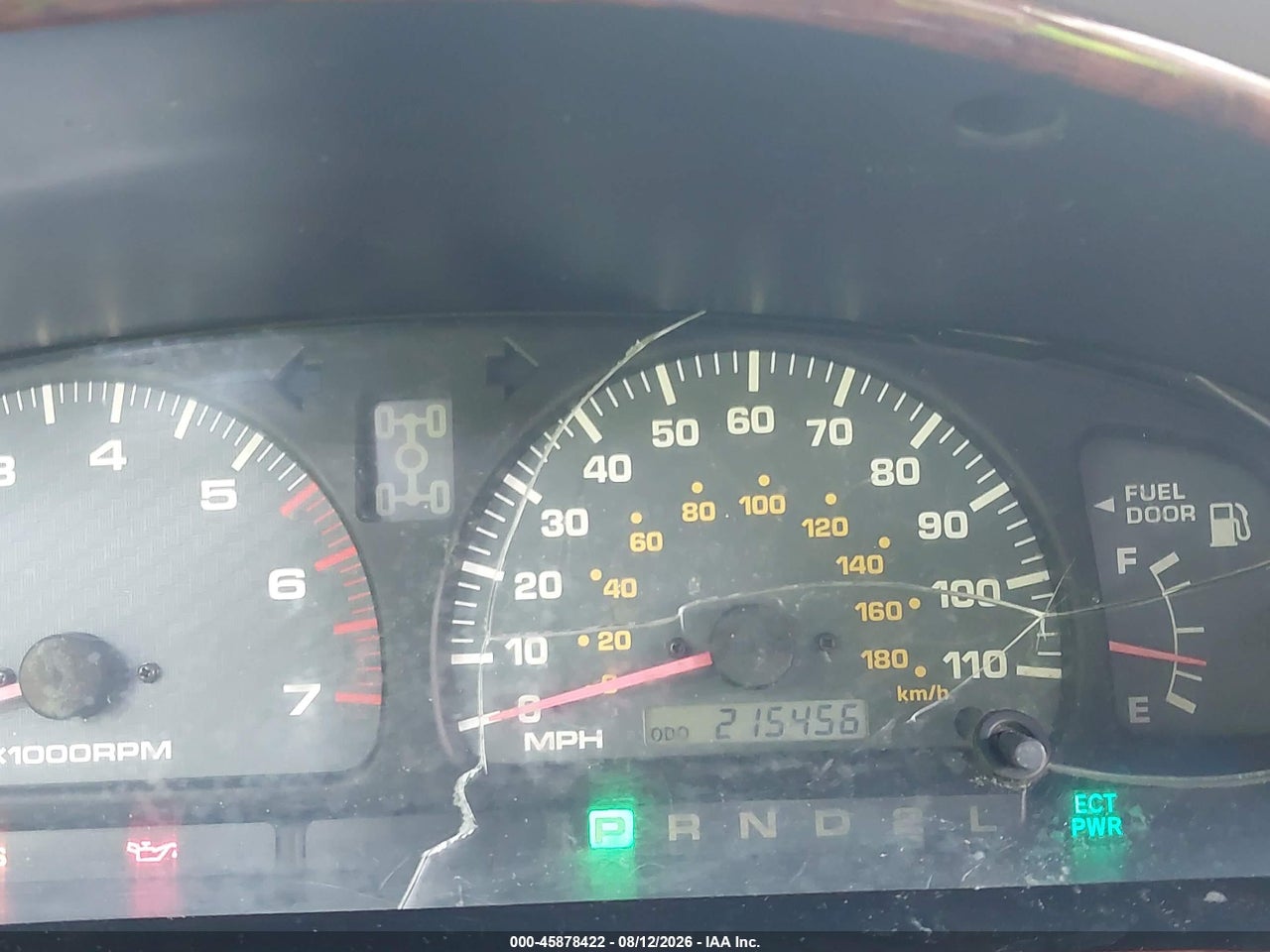JT3HN87R0Y0****** · 2000 TOYOTA 4RUNNER LIMITED V6 · 7/10