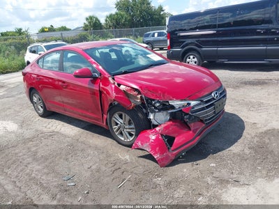 2019 HYUNDAI ELANTRA SEL
