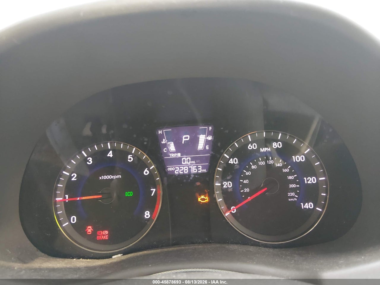 KMHCT4AEXCU****** · 2012 HYUNDAI ACCENT GLS · 7/11
