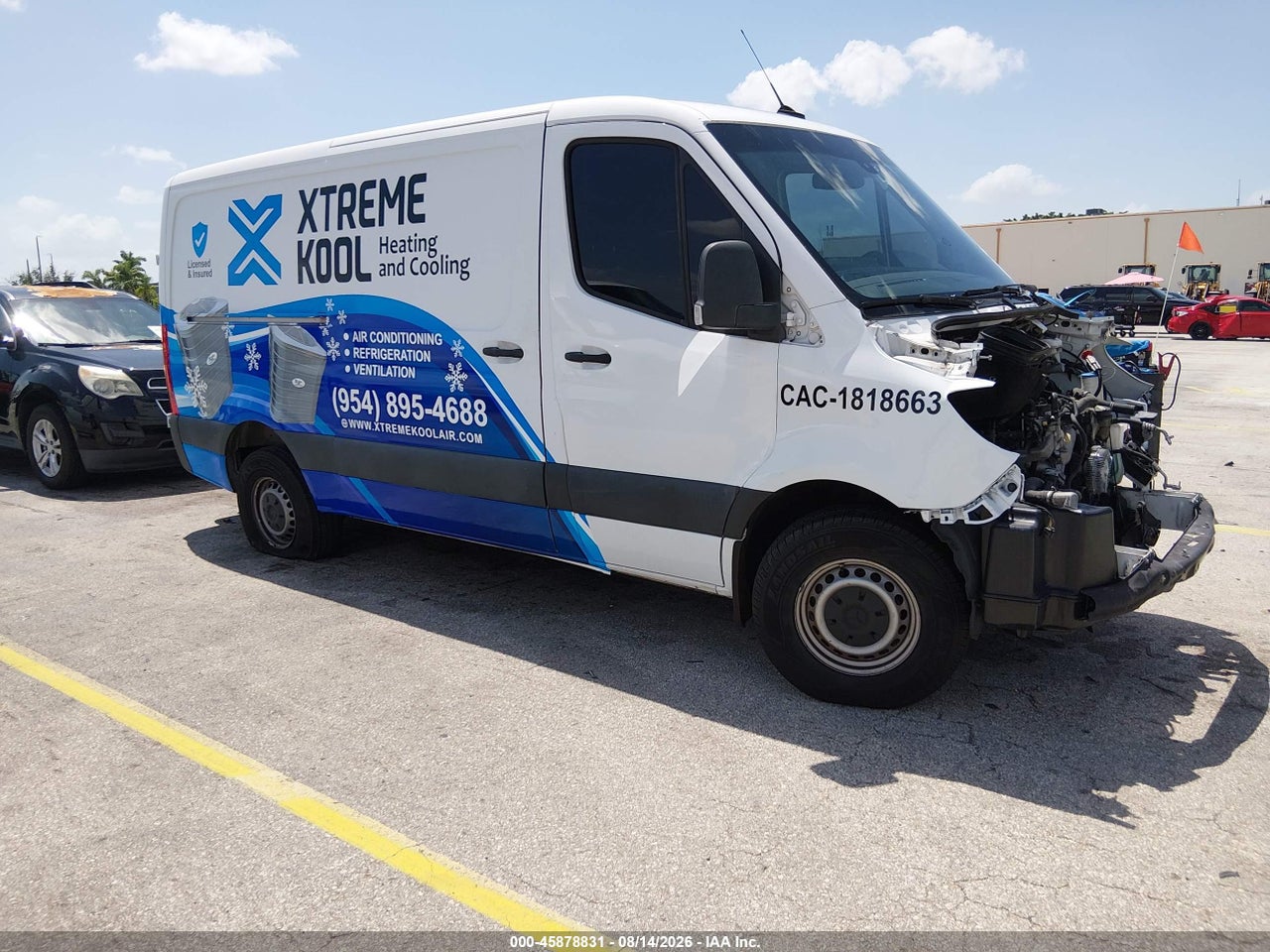 2019 MERCEDES-BENZ SPRINTER 2500 STANDARD ROOF V6