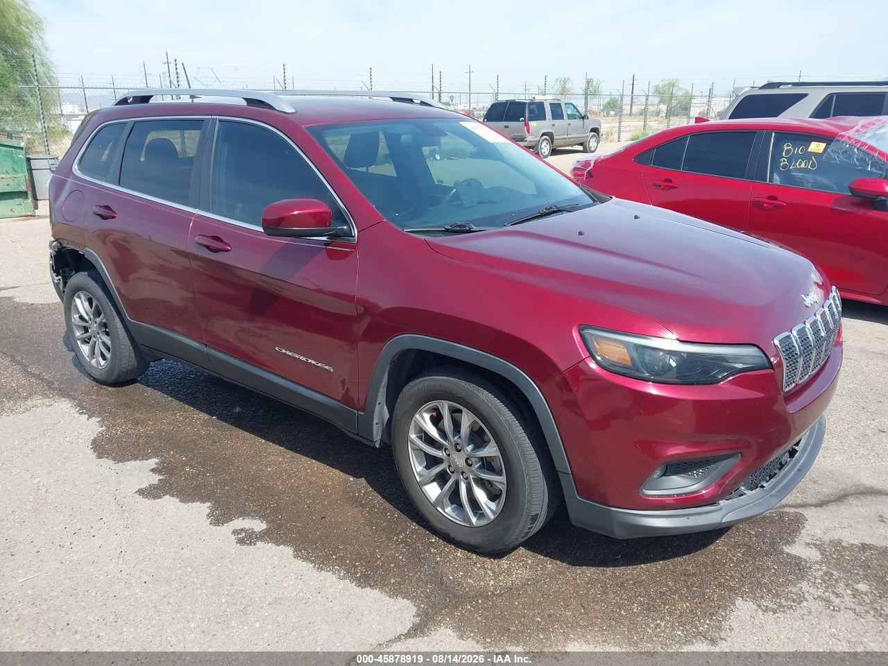 1C4PJLLB6KD****** · 2019 JEEP CHEROKEE LATITUDE PLUS FWD