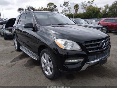 4JGDA5JB5DA****** · 2013 MERCEDES-BENZ ML 350