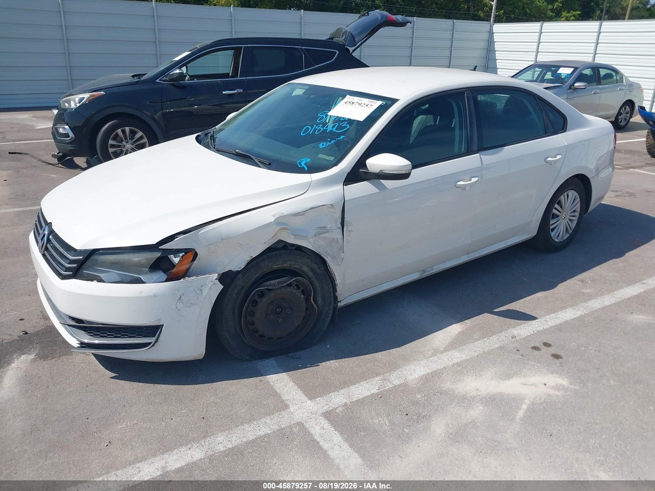 2015 VOLKSWAGEN PASSAT 1.8T S · 2/11