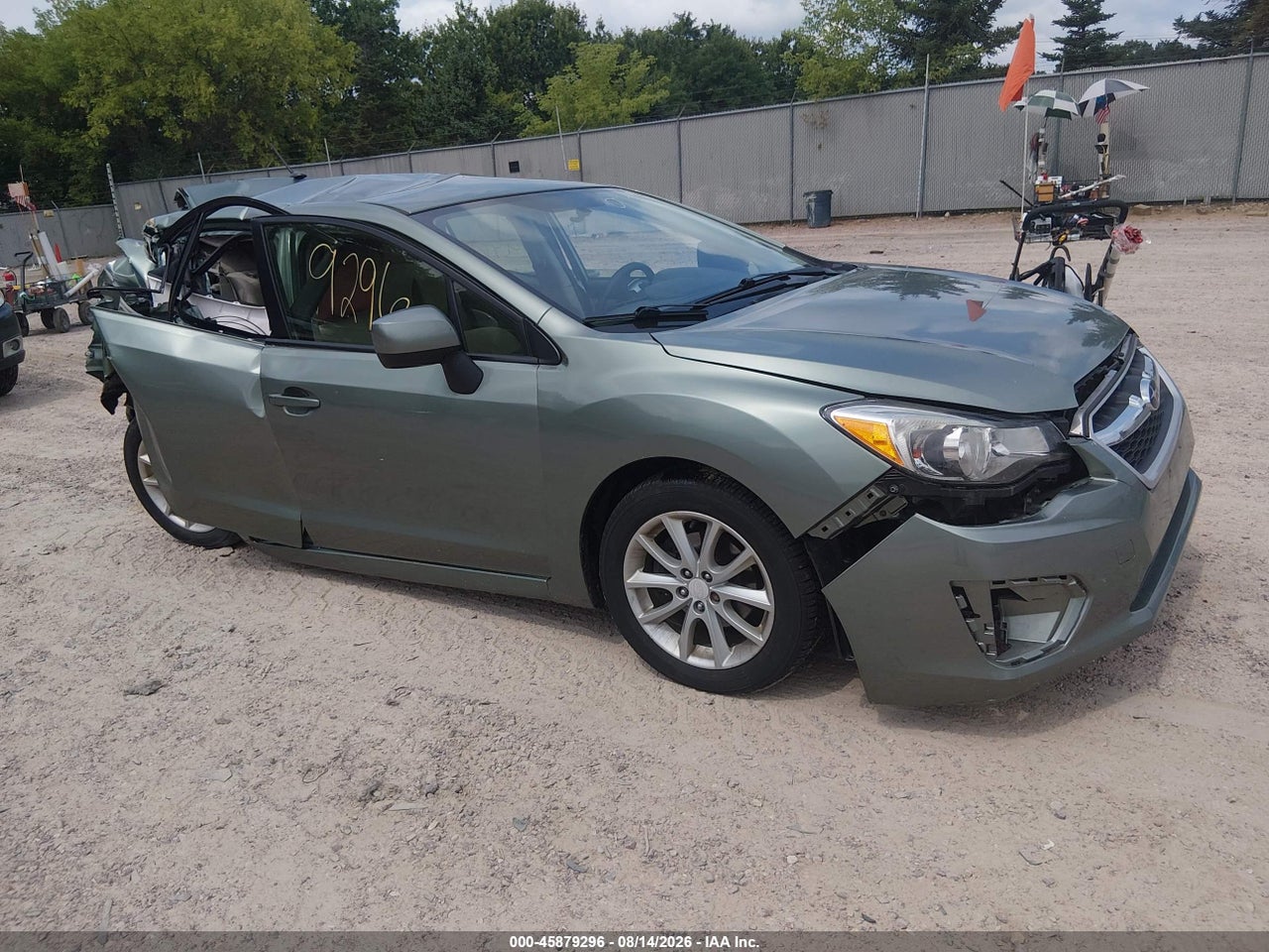 JF1GJAC62EH****** · 2014 SUBARU IMPREZA 2.0I PREMIUM