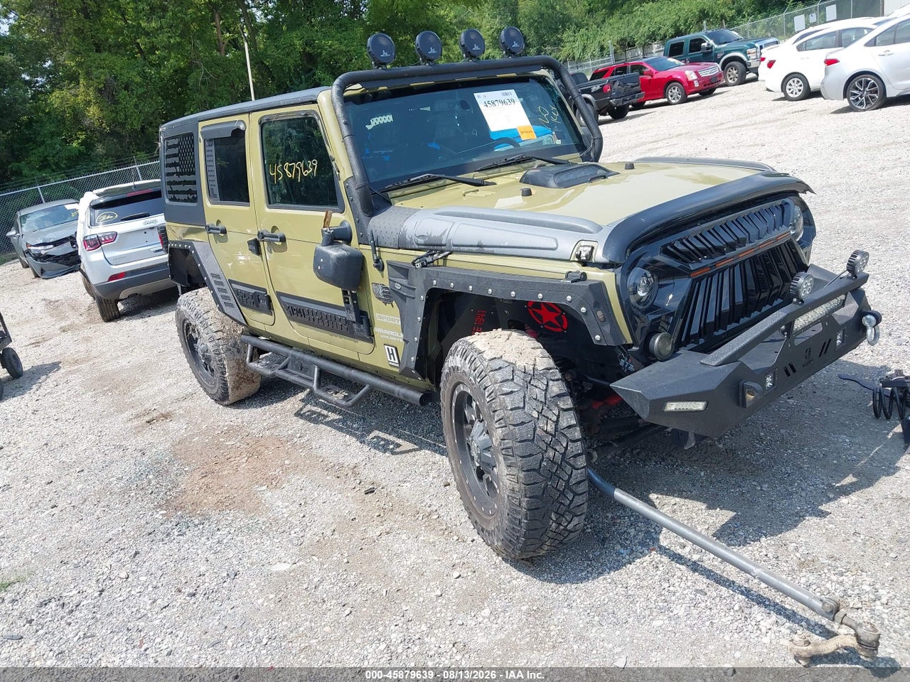 1C4HJWDG0DL****** · 2013 JEEP WRANGLER UNLIMITED SPORT