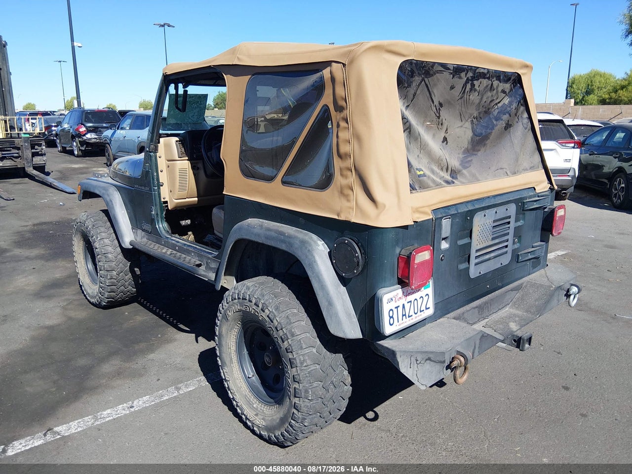 2000 JEEP WRANGLER SE · 3/11
