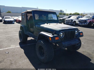 2000 JEEP WRANGLER SE