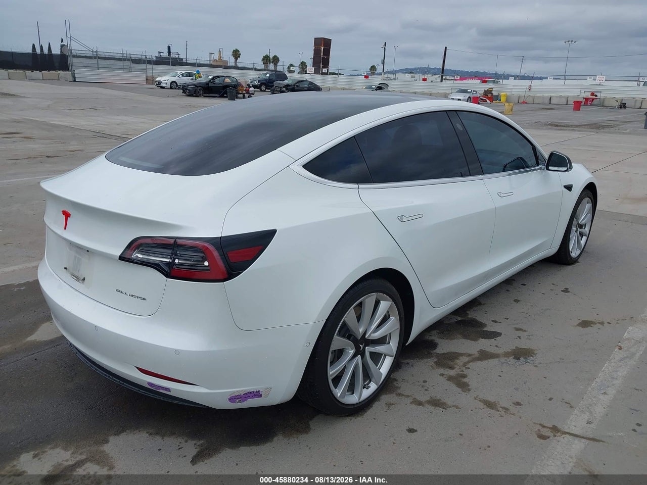 5YJ3E1EB0JF****** · 2018 TESLA MODEL 3 LONG RANGE/PERFORMANCE · 4/11