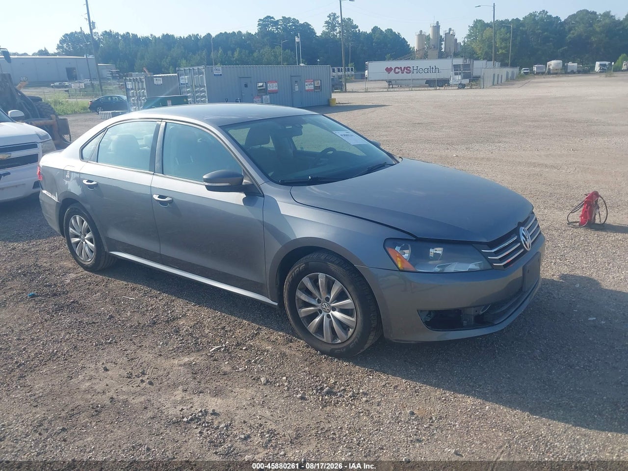 1VWAH7A32DC****** · 2013 VOLKSWAGEN PASSAT 2.5L S