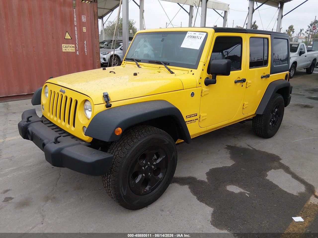 2015 JEEP WRANGLER UNLIMITED SPORT · 2/11