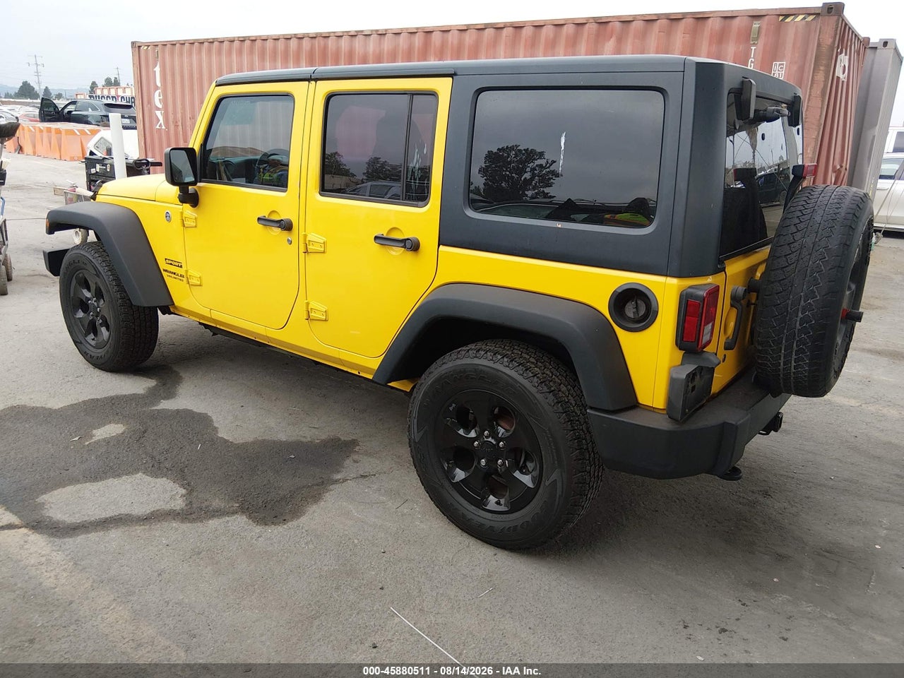2015 JEEP WRANGLER UNLIMITED SPORT · 3/11