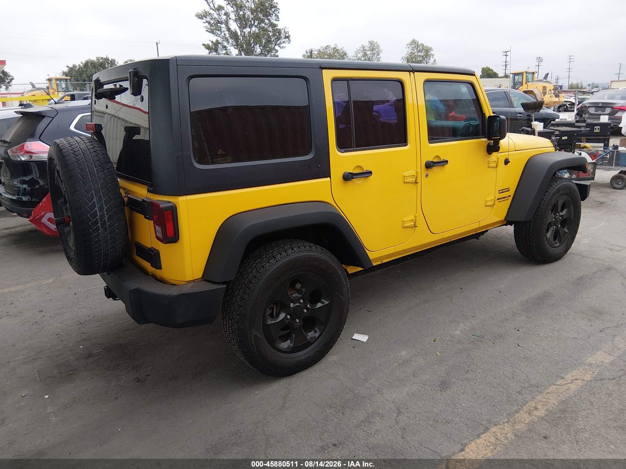 2015 JEEP WRANGLER UNLIMITED SPORT · 4/11