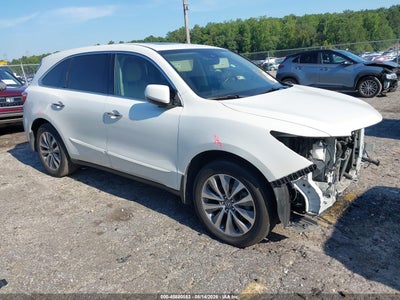 5FRYD3H42GB****** · 2016 ACURA MDX TECHNOLOGY   ACURAWATCH PLUS PACKAGES/TECHNOLOGY PACKAGE