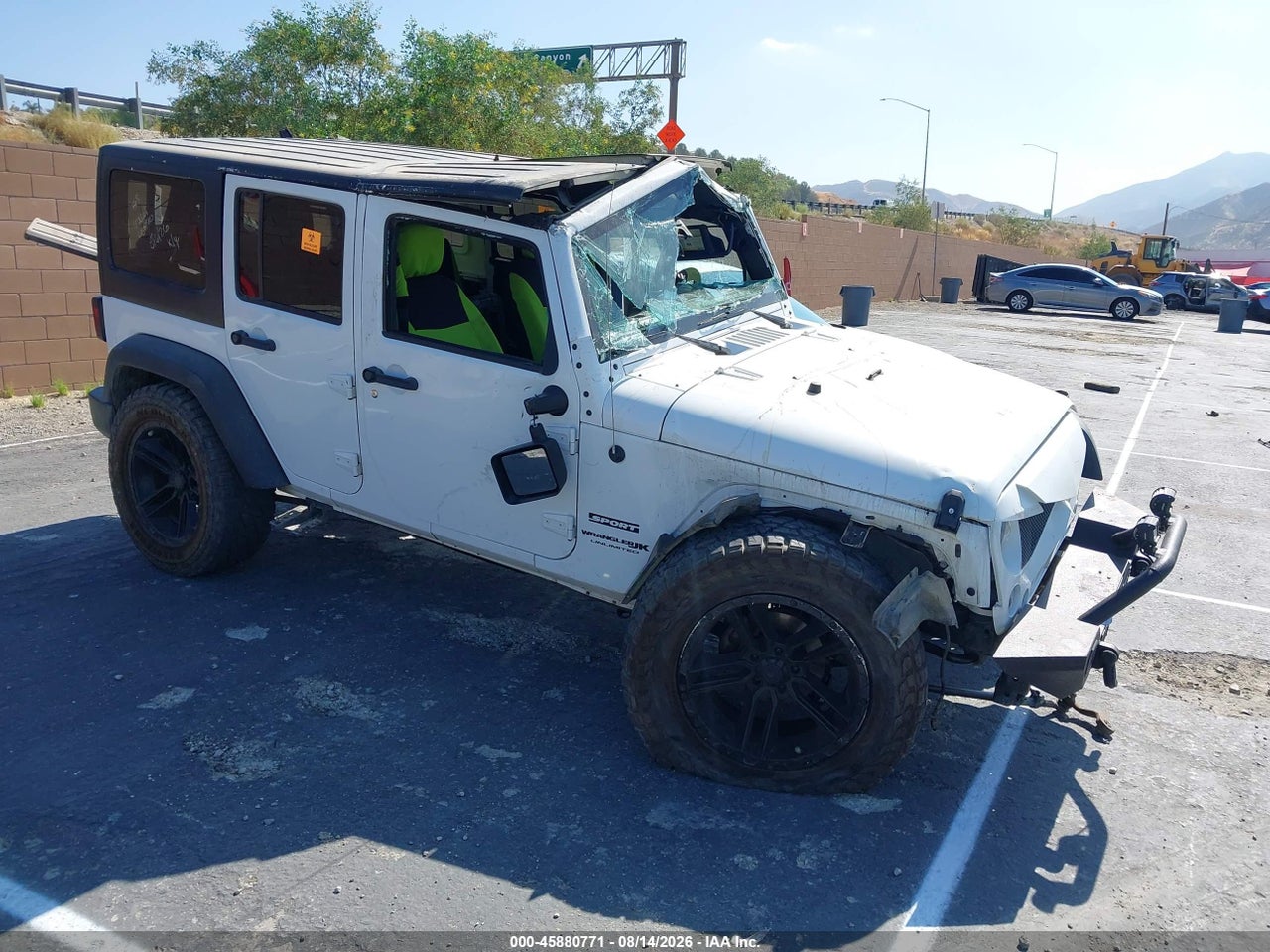 1C4BJWDG0JL****** · 2018 JEEP WRANGLER JK UNLIMITED SPORT S 4X4