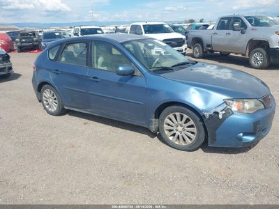 JF1GH61608H****** · 2008 SUBARU IMPREZA 2.5I