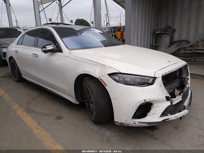 W1K6G7GB5NA****** · 2022 MERCEDES-BENZ S 580 4MATIC