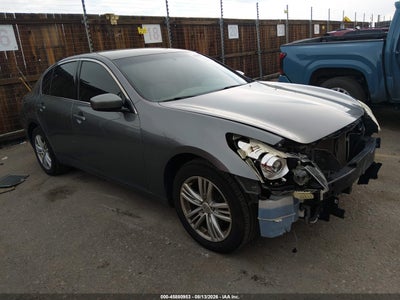 JN1DV6AR1BM****** · 2011 INFINITI G25X
