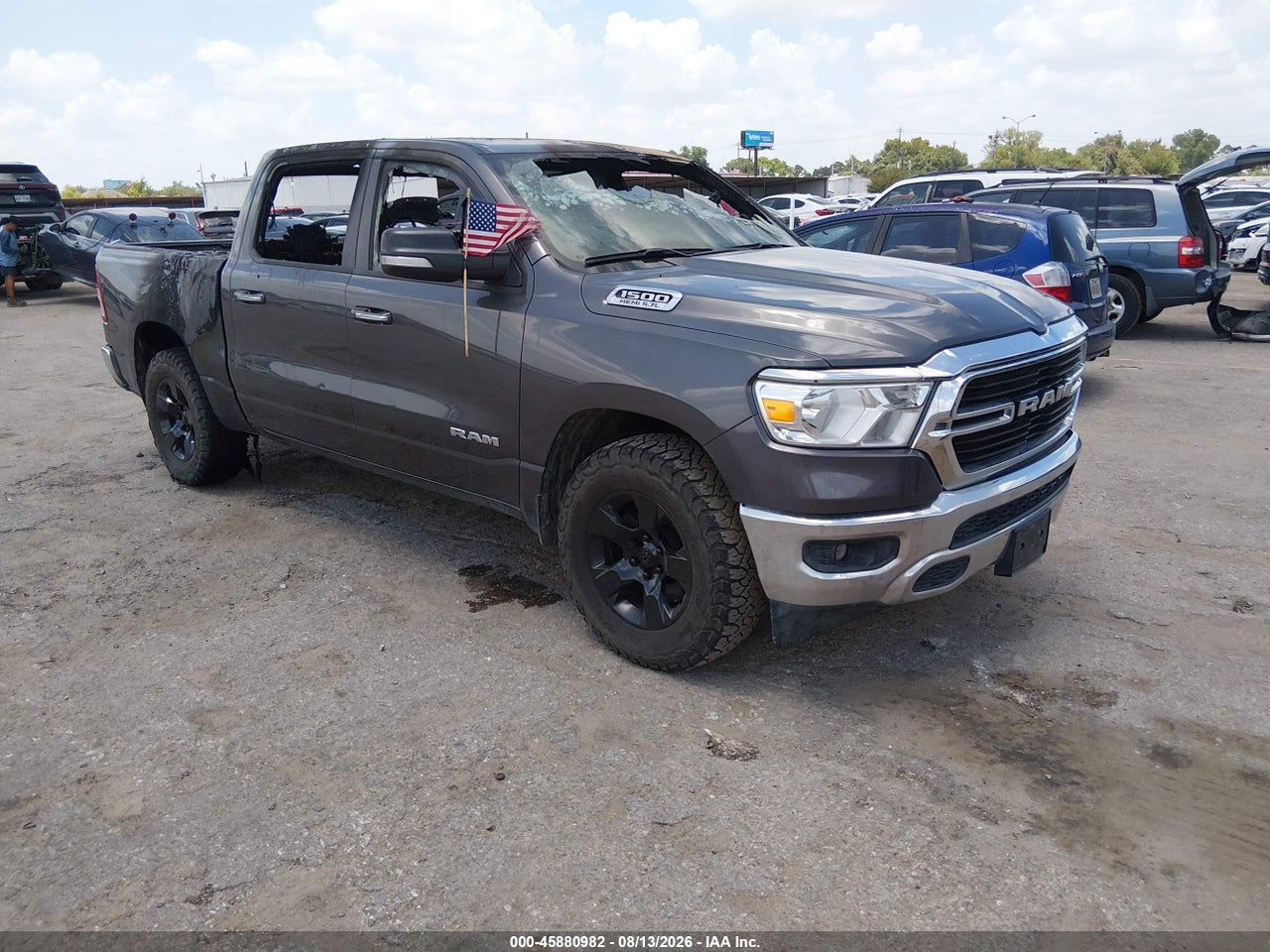 1C6SRFFT9KN****** · 2019 RAM 1500 BIG HORN/LONE STAR  4X4 5'7 BOX