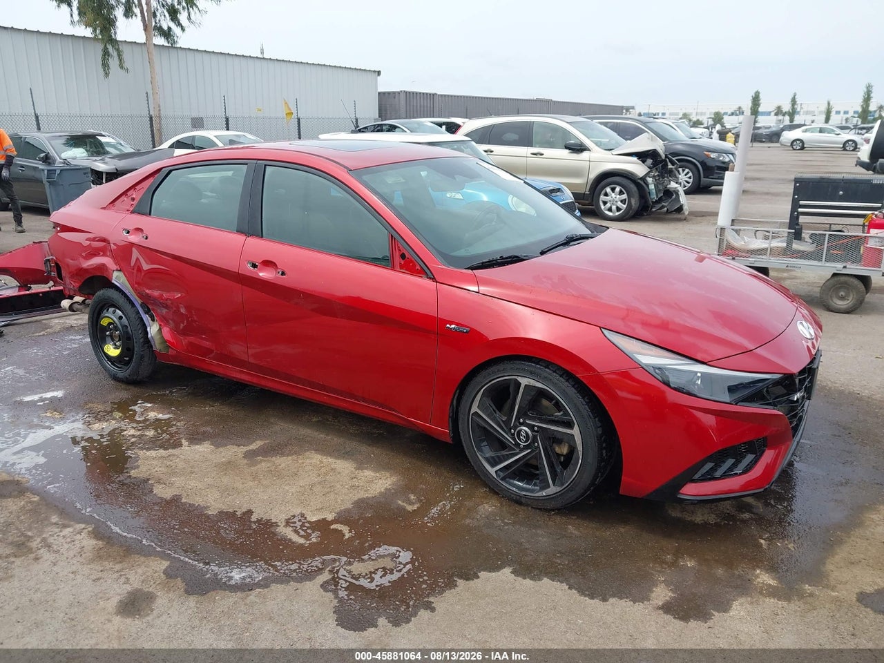 KMHLR4AF7NU****** · 2022 HYUNDAI ELANTRA N LINE