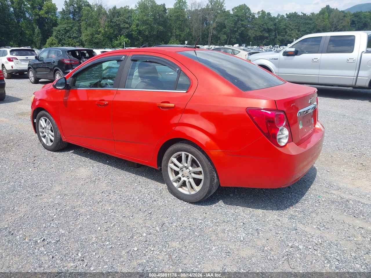 1G1JC5SH2C4****** · 2012 CHEVROLET SONIC 2LT · 3/11