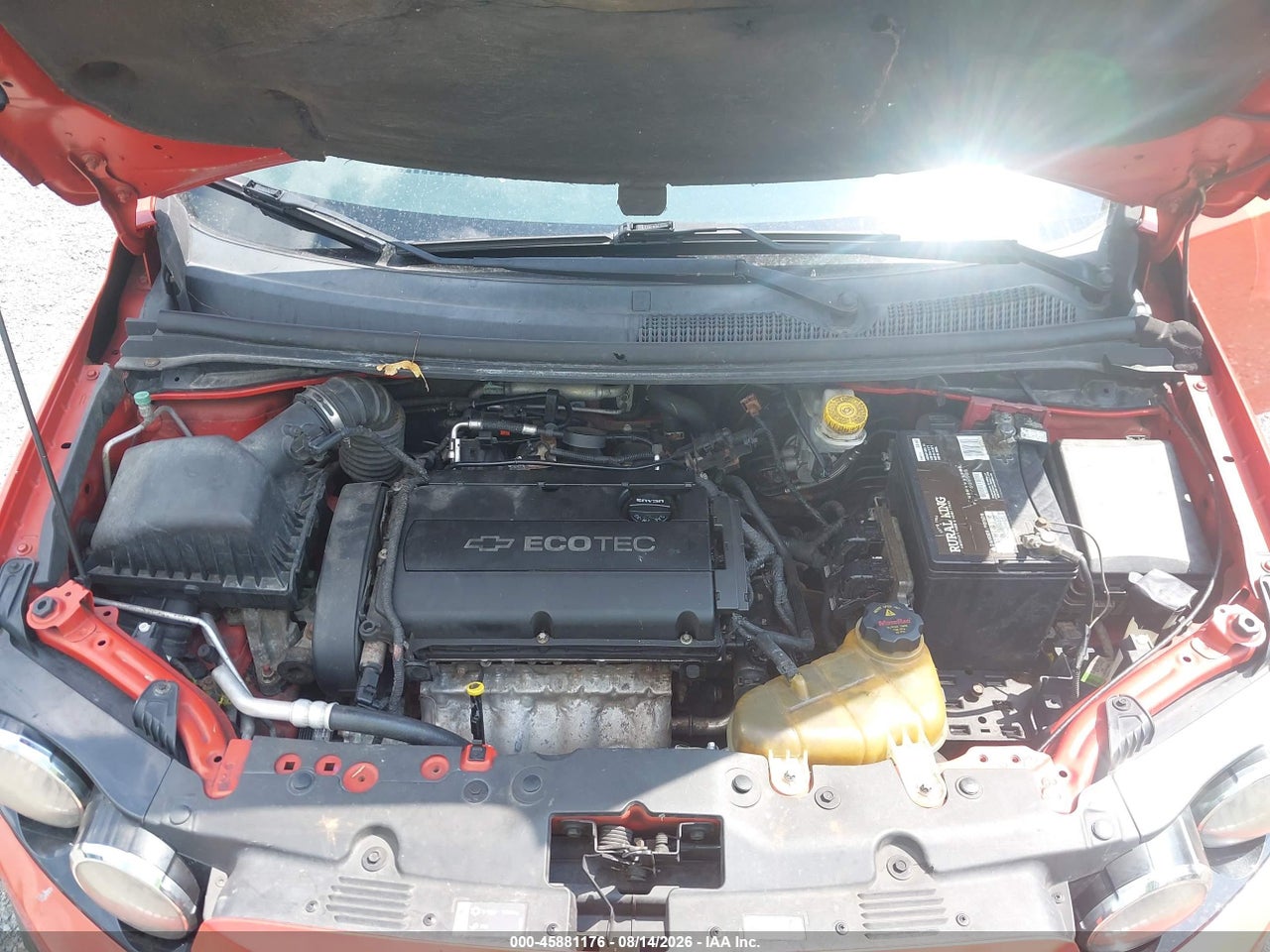 1G1JC5SH2C4****** · 2012 CHEVROLET SONIC 2LT · 10/11