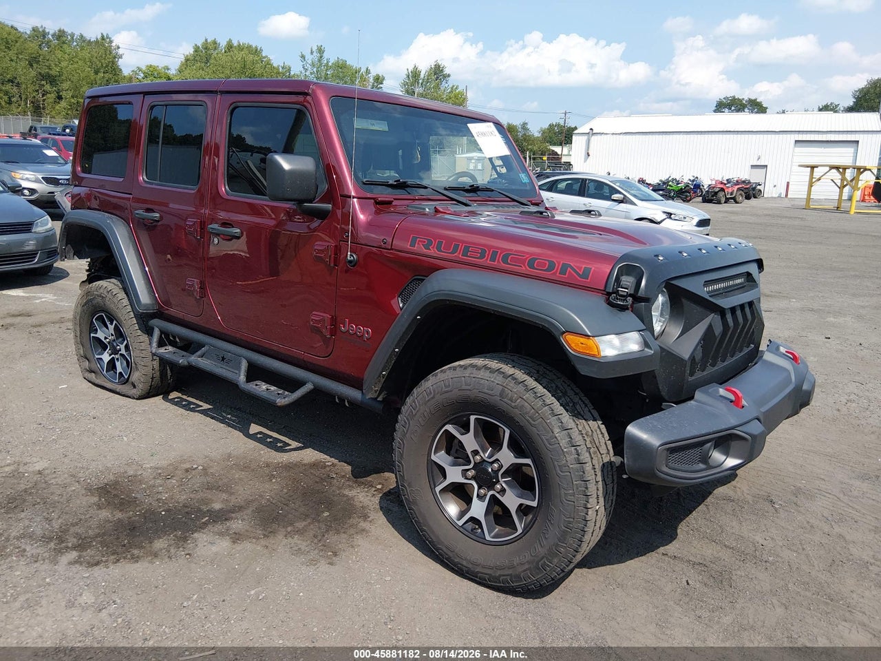 1C4HJXFN0NW****** · 2022 JEEP WRANGLER UNLIMITED RUBICON 4X4