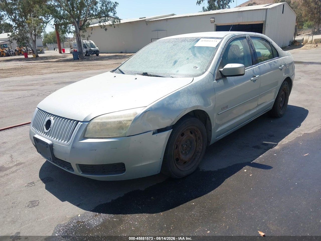 3MEHM07Z47R****** · 2007 MERCURY MILAN I4 · 2/11