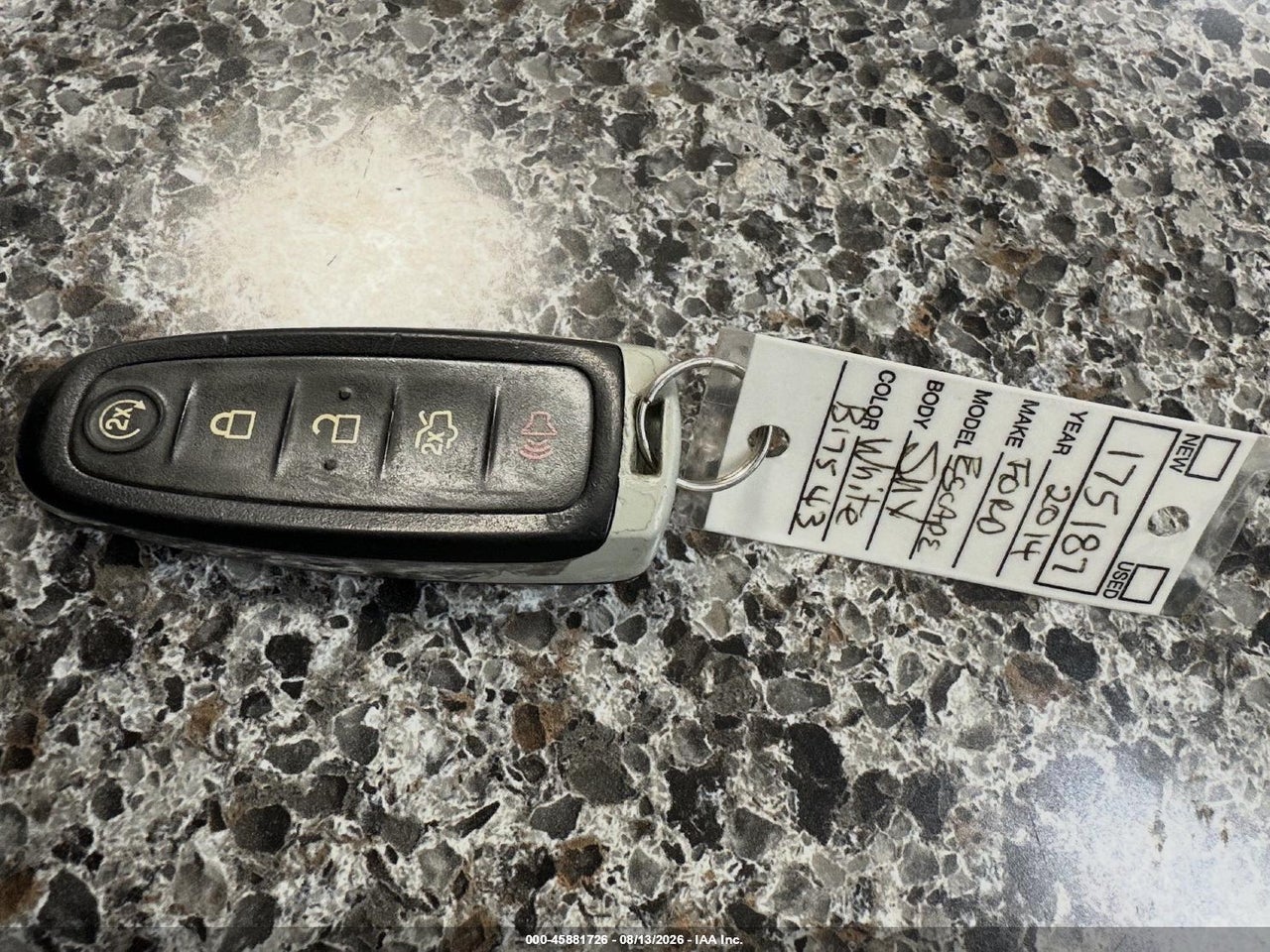 1FMCU0J94EU****** · 2014 FORD ESCAPE TITANIUM · 11/11