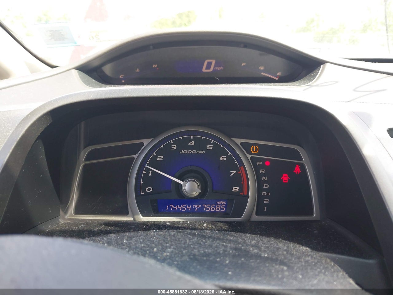 2009 HONDA CIVIC EX · 7/11
