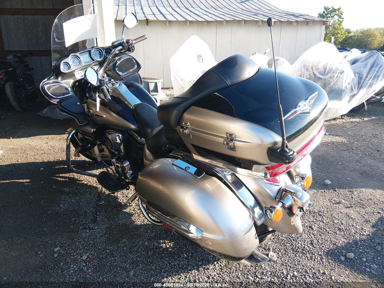 JKBVNRA159A****** · 2009 KAWASAKI VN1700 A · 3/11