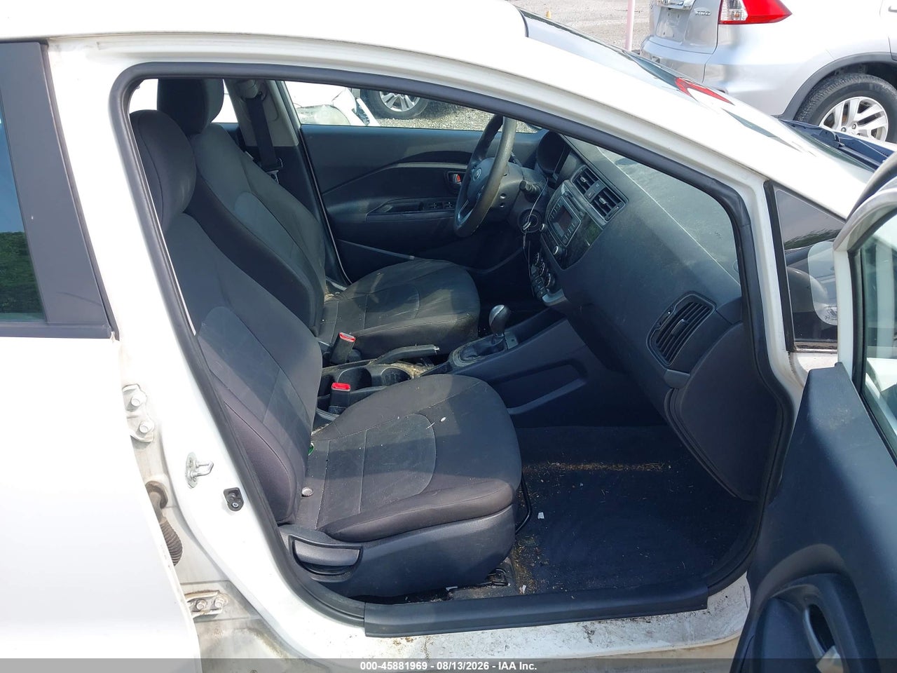 KNADM4A39G6****** · 2016 KIA RIO LX · 5/11