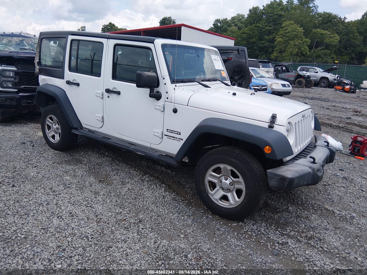 1C4BJWDGXHL****** · 2017 JEEP WRANGLER UNLIMITED SPORT