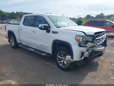 3GTU9DED6MG****** · 2021 GMC SIERRA 1500 4WD  SHORT BOX SLT
